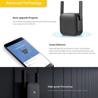 Xiaomi -122 WiFi Amplifier Pro, 2 Antenas Externas