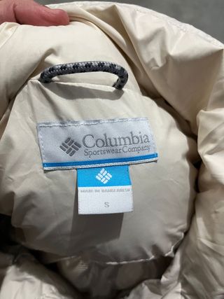 Chaqueta Columbia Puffer Crema