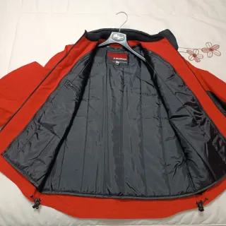 Chaqueta Hebo Trial Roja y Negra.