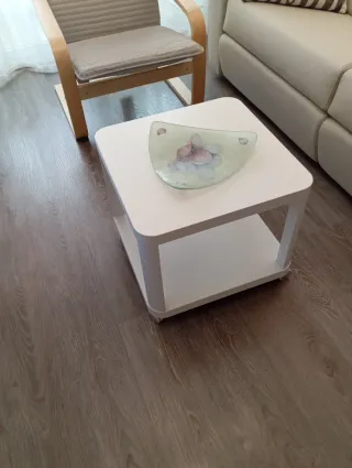 Mesa de centro blanca