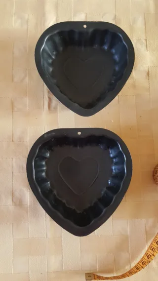 Set 4 Mini Stampi Forno Cuore Stella