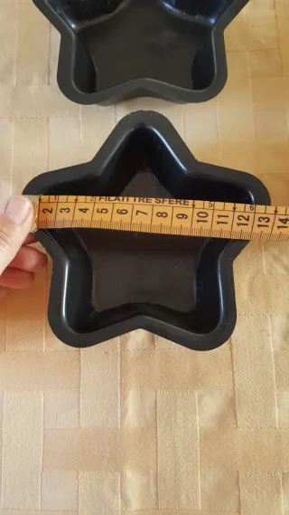 Set 4 Mini Stampi Forno Cuore Stella