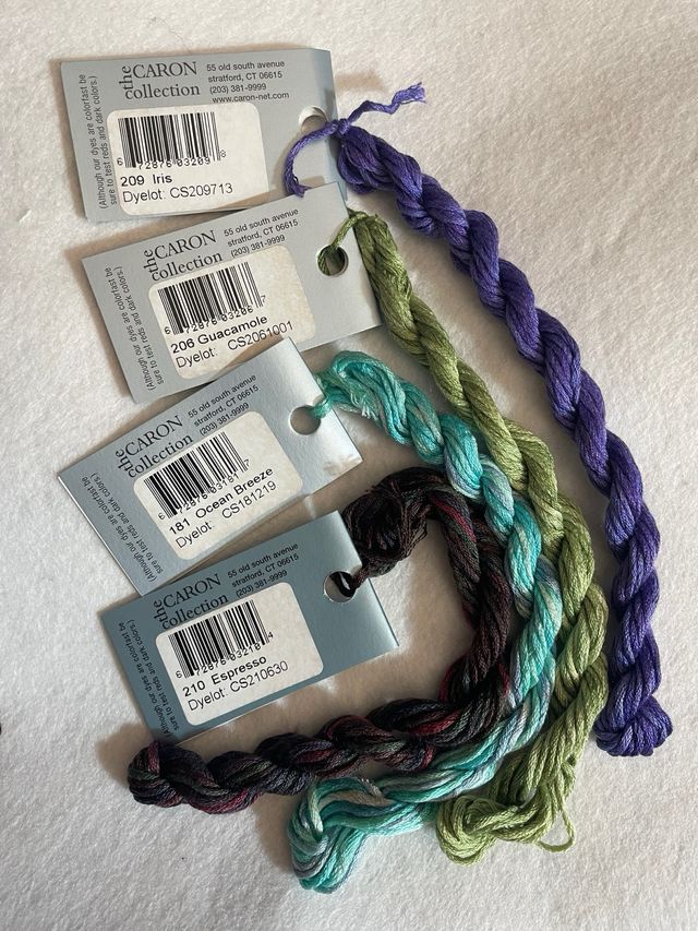 Lote 4…Hilos Waterlilies by Caron Collection