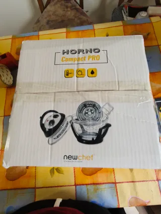 Horno Compact Pro New Chef Halógeno