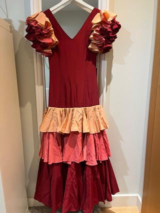 Traje de flamenca Foronda degradado