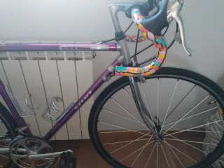 Bicicleta carretera Vitus morada talla M