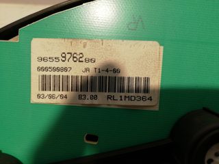 CUADRO INSTRUMENTOS PEUGEOT 206 BERLINA (5)