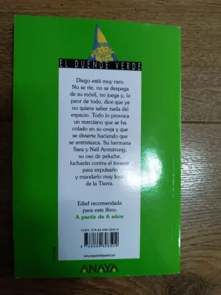 Un marciano en la oreja (El Duende Verde) (Span...