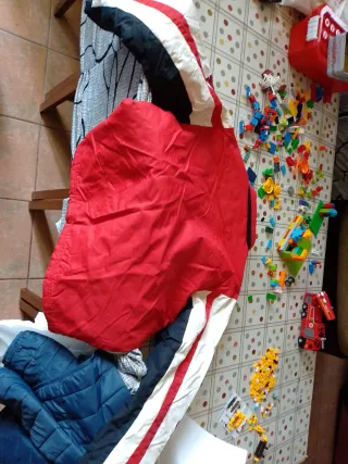 Chaqueta motera Rottweiler CBR roja y blanca