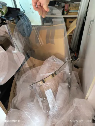 Pantalla Harley Dyna Fat Bob horquilla