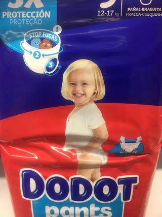 Fraldas Dodot Pants Tamanho 58