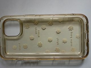 Funda iPhone 14 transparente flores