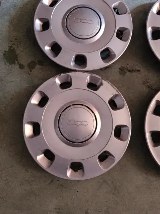 Tapacubos Fiat 500 (Set de 4)