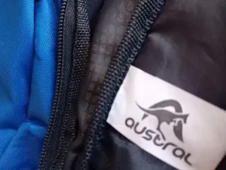 Mochila Triathlon Azul y Negra