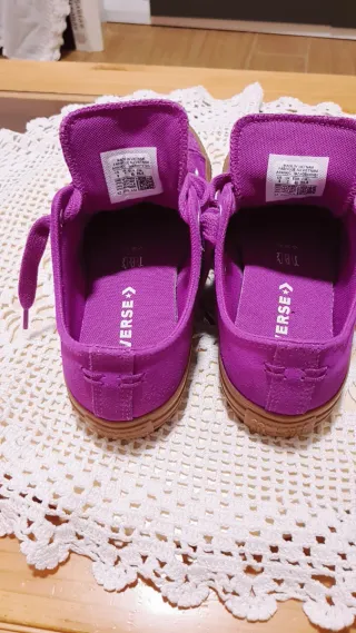 Zapatillas Converse All Star Moradas