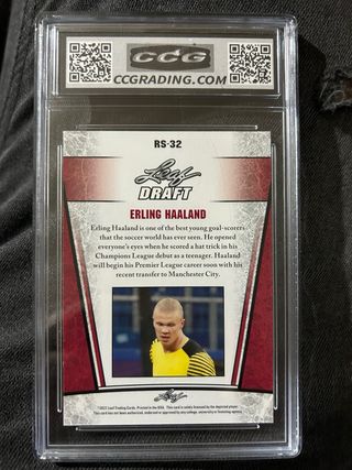 Erling Haaland 2022 Leaf Rookie Gem Mint 10