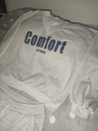 Conjunto Sudadera y Pantalón Gris