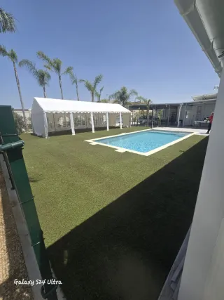 Césped artificial para exterior