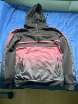 Sudadera Supply & Demand, cremallera y degradado