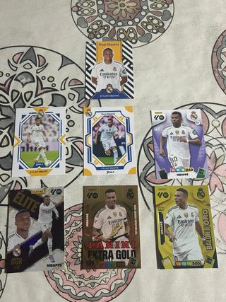 Pack Cartas Fútbol Kylian Mbappé