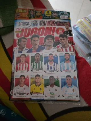 Revista jugon 227, revista+cromos liga hypermotion