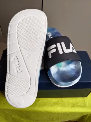 Sandalias Fila Hombre Azul Multicolor