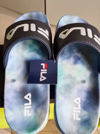 Sandalias Fila Hombre Azul Multicolor