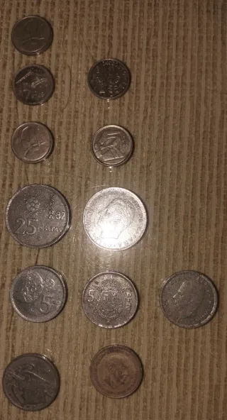 Monedas Pesetas Coleccionismo