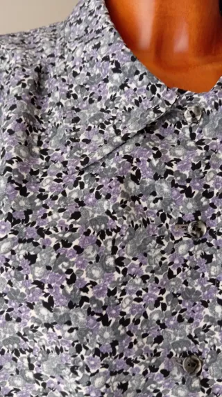Blusa vintage estampada. Nueva.