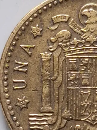 Monedas 1 Peseta 1947 - *56. Francisco Franco