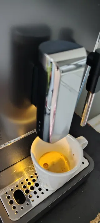 Cafetera  de Grano con Vaporizador