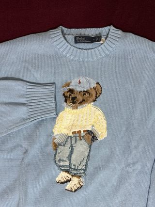 Polo Ralph Lauren Oso Polar Suéter Talla M