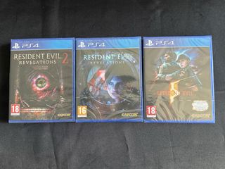 Pack Resident Evil PS4 (Revelations 1, 2 y 5)