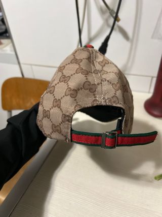 Gorra Gucci Beige GG Monogram