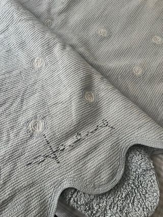 Alfombra Infantil Lorena Canals Biscuit Azul Bebé