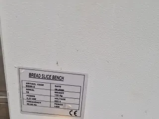 Cortadora de pan industrial