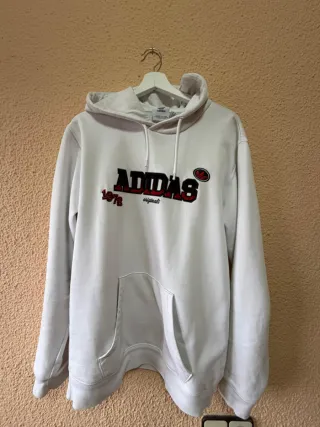 Sudadera Adidas Blanca