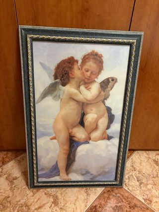 Cuadro Clásico Cupidos 62x45 cm