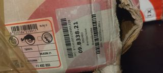 2 Discos de freno BREMBO BMW Serie 1, 3, X1