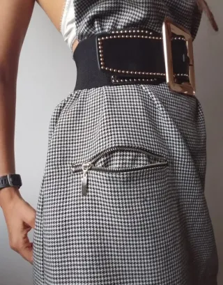 Abito Zara a quadri taglia M