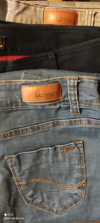 Lote 3 Pantalones: 2 LAZHER'S y 1 PILAR PRIETO