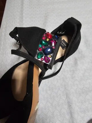 Zapatos Sfera Luxe Negros Mujer