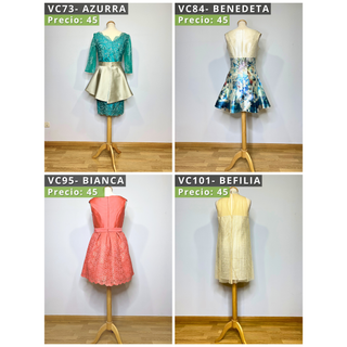 Vestidos de fiesta cortos