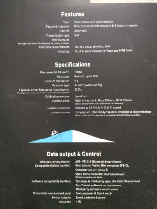 Rodillo Tacx Flux Smart