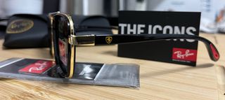 Gafas Ray-Ban Ferrari Negro/Dorado