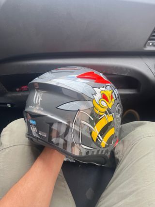 Casco Moto Talla XS 53-54 Abeja