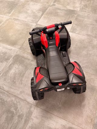 Quad eléctrico infantil rojo