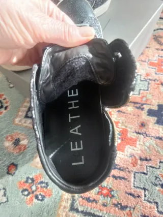 Scarpe Croww Donna Tg 40 Nere Glitter