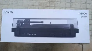 Tocadiscos Vieta G3000 Negro