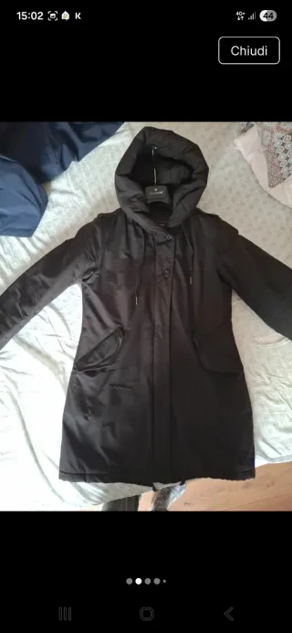Parka Canadian nero donna taglia L